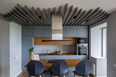 Кухня под потолок: 30 фото, плюсы минусы и современные идеи дизайна