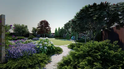 Планировка участка 4 сотки — дачного или садового под ключ