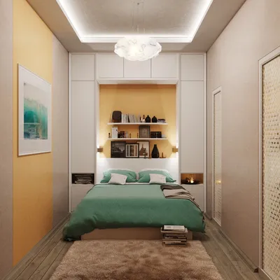 Оформление маленькой спальни - фото-идеи, советы в блоге об интерьере и  дизайне BestMebelik.ru