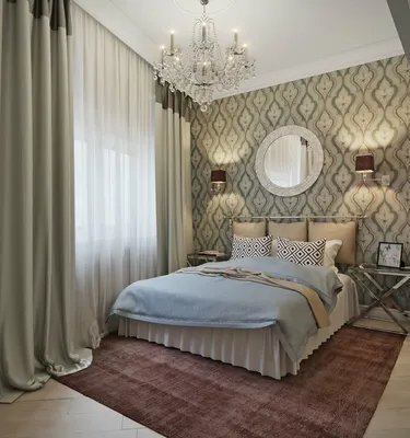 Дизайн маленькой спальни: ТОП-100 фото оформления интерьера спальни