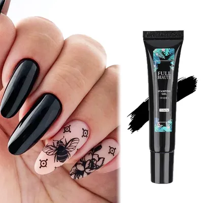 Краска для стемпинга, 12 цветов, черный лак для стемпинга, дизайн ногтей,  отмачиваемый лак, трафареты для маникюра NT1793 - купить по выгодной цене |  AliExpress