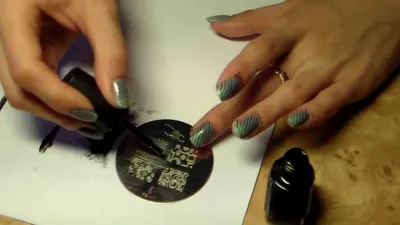 Студия ногтей Галины Матвеевой - Дизайн ногтей с листочками. Стемпинг дизайн,  гель-лак, маникюр Nail design | Facebook