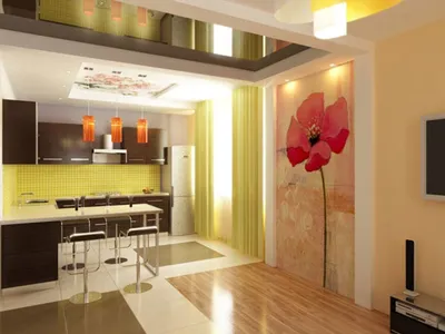 Дизайн стены на кухне (54 фото): видео-инструкция по отделке, покраске  рабочей поверхности кухонной комнаты своими руками, фото и цена
