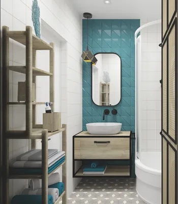 Ванные комнаты с гигиеническим душем –135 лучших фото-идей дизайна  интерьера ванной | Houzz Россия
