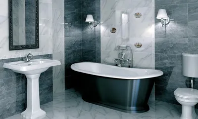 Какой выбрать размер кафельной плитки для дизайна ванной комнаты
