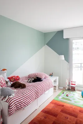 Покраска детской комнаты - 64 фото