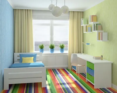 В какой цвет лучше покрасить детскую комнату? (+фото) | Remontik.org | Дзен