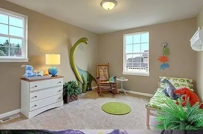 Покраска детской комнаты - 65 фото
