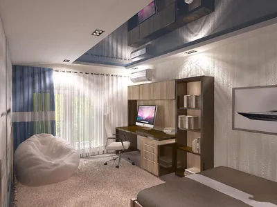 Дизайн комнаты для мальчика подростка 9, 12, 14 лет — фото интерьеров и  выбор стиля — Дизайн, отделка и ремонт квартиры