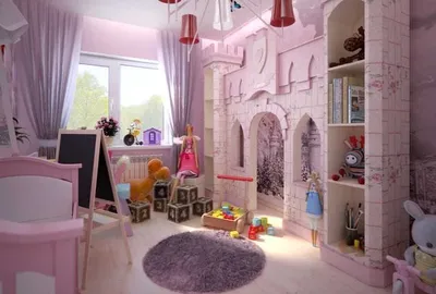 75 оригинальных дизайна детской комнаты для девочки