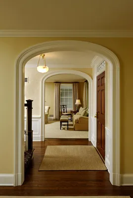 Как оформить арку в коридоре своими руками в квартире, дизайнерские идеи  арки в длинном коридоре