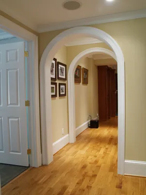 Как оформить арку в коридоре своими руками в квартире, дизайнерские идеи  арки в длинном коридоре