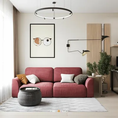 Современный минимализм в девичьей квартире | Студия дизайна Печёный | Дзен