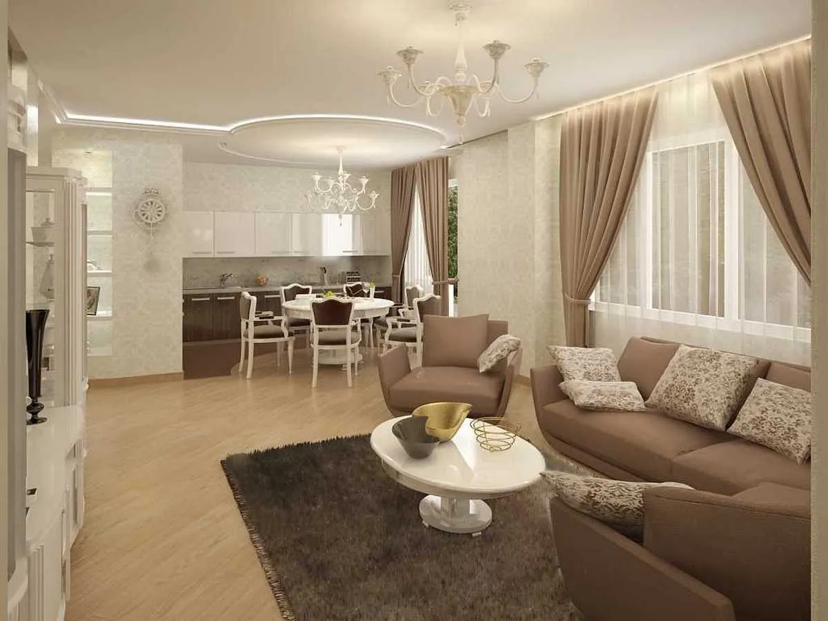 Дизайн гостиной 2022-2023