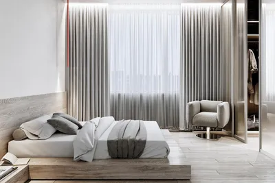 Визуализация интерьера квартиры в стиле минимализм