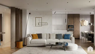 Дизайн интерьера Квартира в стиле «уютный минимализм»