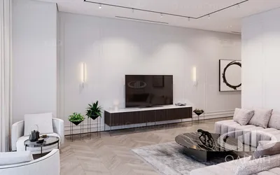 Дизайн интерьера 4-комнатной квартиры в стиле «Минимализм» | Портфолио  компании Новый Дом