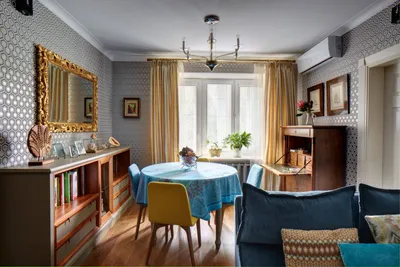 Дизайн квартиры 60 кв м — реальные фото интерьера и планировки  двухкомнатных и трехкомнатных квартир | Houzz Россия