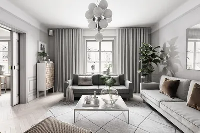 Дизайн интерьера квартиры в сером цвете: идеи оформления и обустройства -  статьи про мебель на Викидивании
