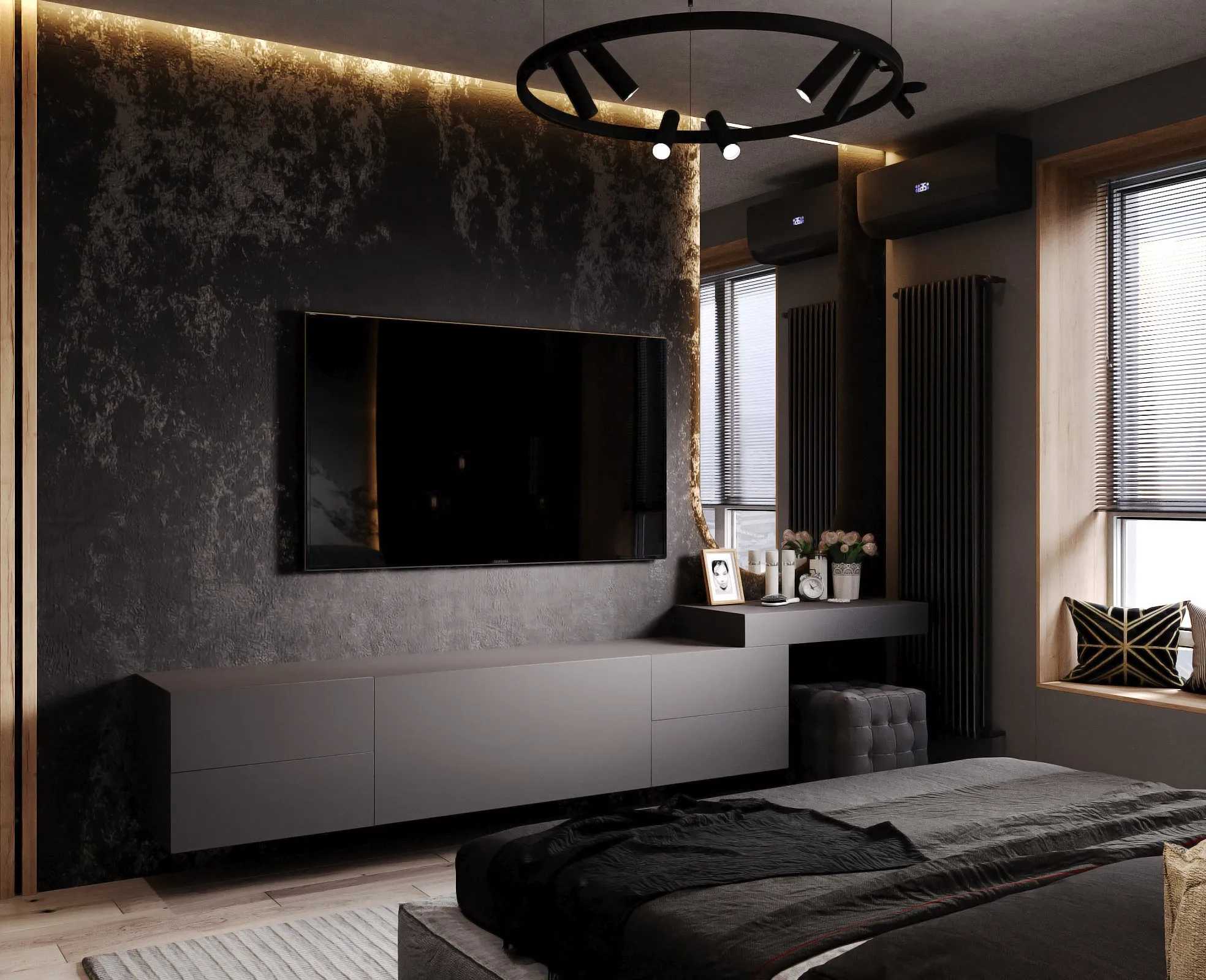 Шикарные спальни — 90 фото изумительного дизайна в спальне