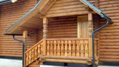 Дизайн крыльца деревянного дома » Картинки и фотографии дизайна квартир,  домов, коттеджей