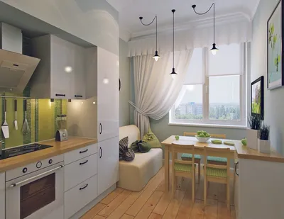 Дизайн кухни 14 кв м с диваном (48 фото): создаем своими руками,  инструкция, фото и видео-уроки