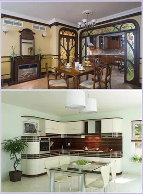 Кухня в стиле модерн: дизайн, декор, 173 фото стильных интерьеров