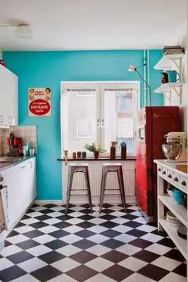 Кухня в стиле ретро: фото примеры с описанием, советы по оформлению