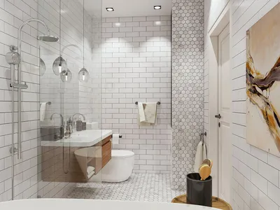 Дизайн маленькой ванной: интерьер + идеи | GD-Home.com