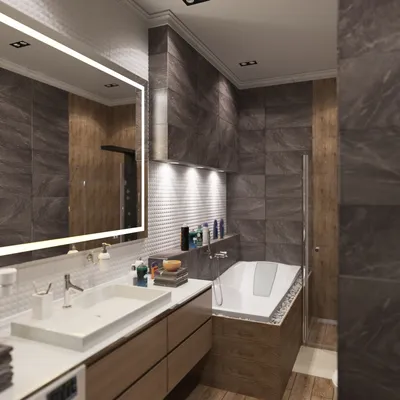 Современный дизайн интерьера маленькой ванной комнаты – Газета \"Право\"