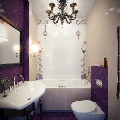 Дизайн ванной комнаты: Маленькая ванная комната