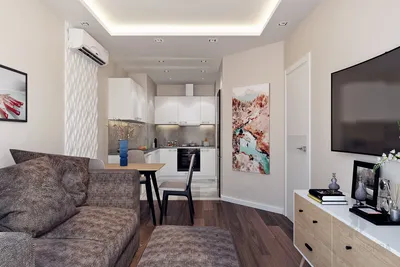 Дизайн-проект квартиры 38 кв.м 2 комнаты от СК Новая Москва