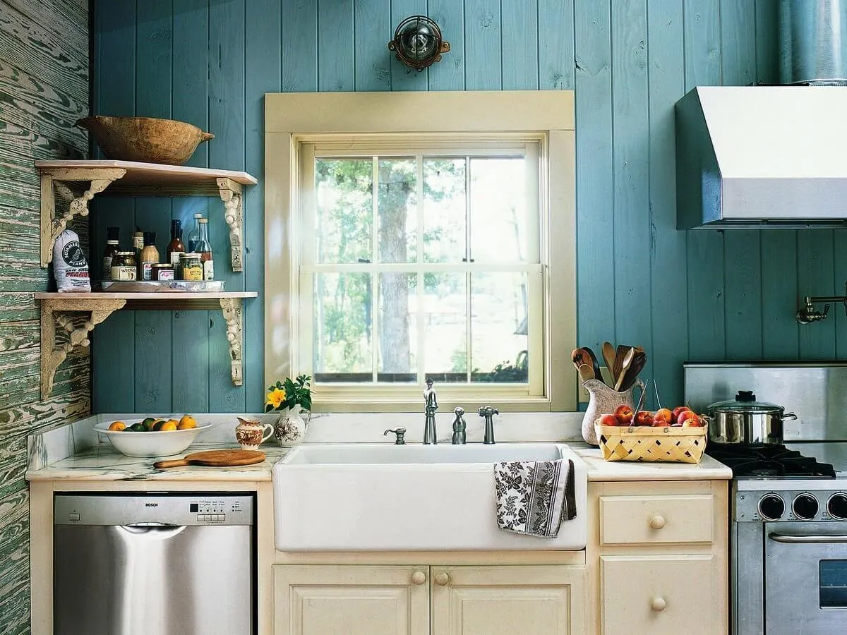 Дизайн маленькой кухни: 180 фото