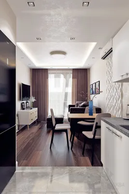 Дизайн-проект квартиры 38 кв.м 2 комнаты от СК Новая Москва