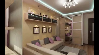 Дизайн однокомнатной квартиры 40 кв от интерьерной студии Future Memory -  YouTube