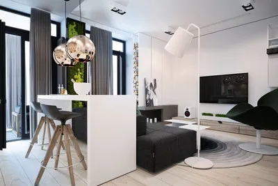 Квартира 42 кв. м.: примеров подбора дизайна и оформления интерьера квартиры  (115 фото)