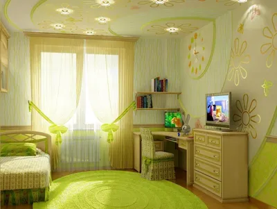Ремонт детской комнаты для девочки - 70 фото
