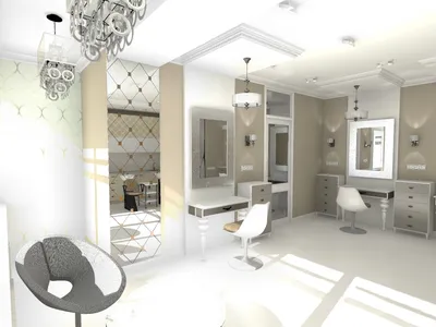 Дизайн-проект салона красоты и парикмахерской заказать в Москве
