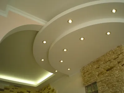 Потолки из гипсокартона — фото дизайна гипсокартонных конструкций