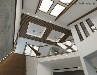 Дизайн потолка из гипсокартона | Дизайн Vid