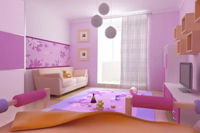 Покраска детской комнаты: выбор цвета, подходящие материалы, фото  интересных идей окрашивания