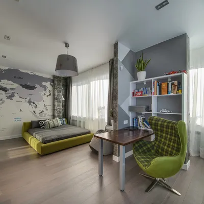 Современные комнаты для подростков – 135 лучших фото дизайна интерьера