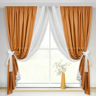 Коротка тюль - фиранки на окна, недорогие шторы и тюль