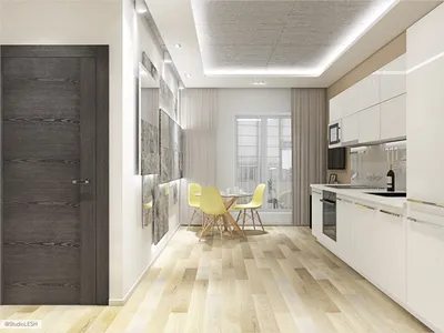 Ремонт за миллион или как сделать дизайн интерьера однокомнатной квартиры |  LESH — Дизайн интерьера, дизайнеры спб