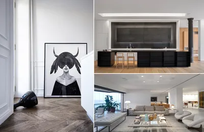 Дизайн интерьера квартиры в современном стиле - фото однокомнатных,  двухкомнатных и трехкомнатных квартир