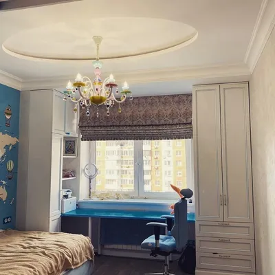 Потолок из гипсокартона | Дизайн детской комнаты, Подростковые спальни,  Многоуровневый потолок