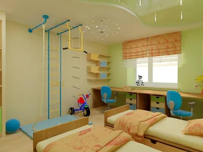 Потолок из гипсокартона в детской комнате: за и против - Студия натяжных  потолков Reopri