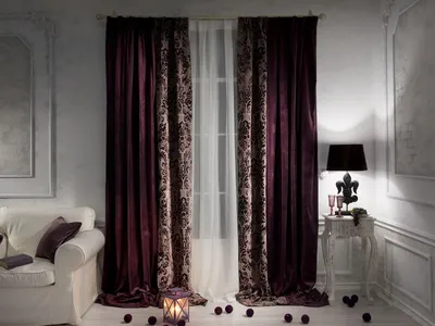 Ночные шторы в интерьере: 100 фото красивых идей дизайна