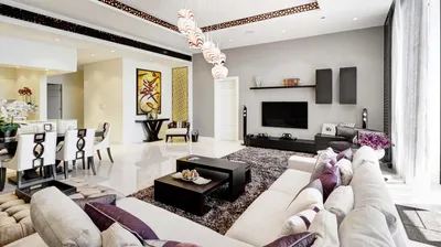 Как нынче живут в элитных интерьерах Дубая: квартира с видом на море —  Roomble.com
