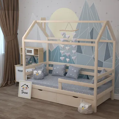 Кровать Домик Сказка – Фабрика детской мебели